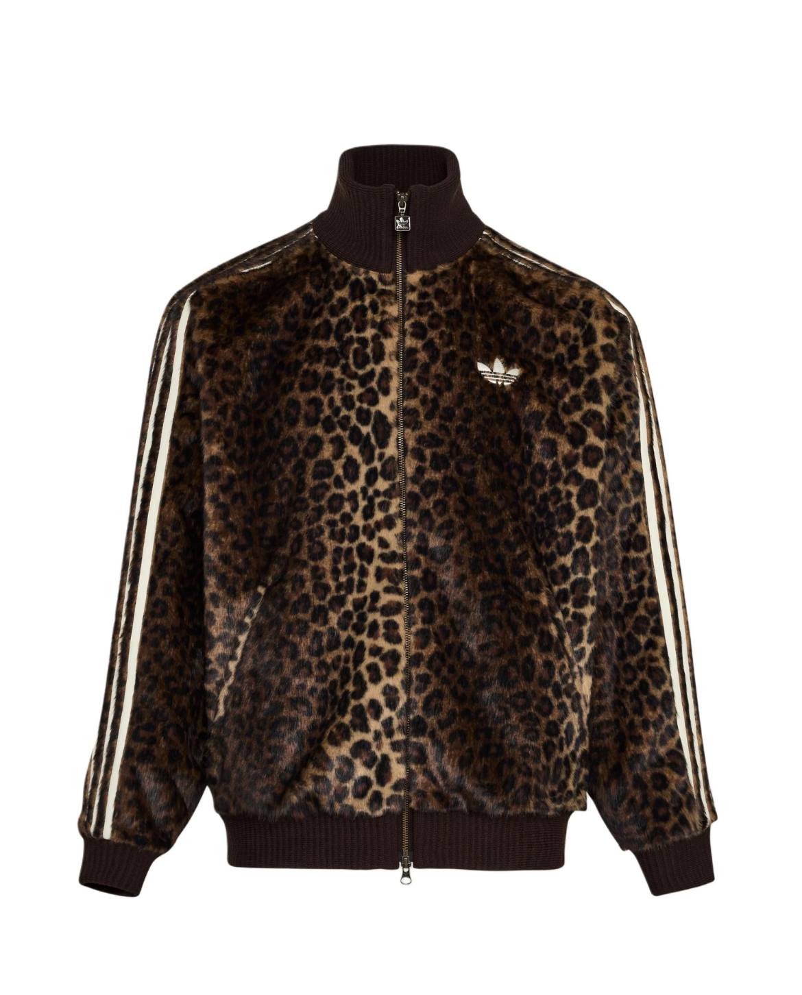 ADIDAS TRACK TOP LEOPARD JACKET