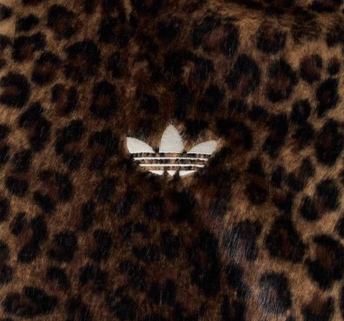 ADIDAS TRACK TOP LEOPARD JACKET