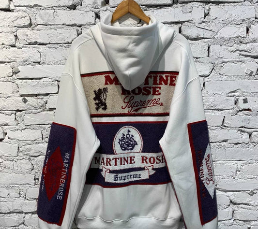SUPREME MARTIN ROSE TOWEL ZIP HOODIE