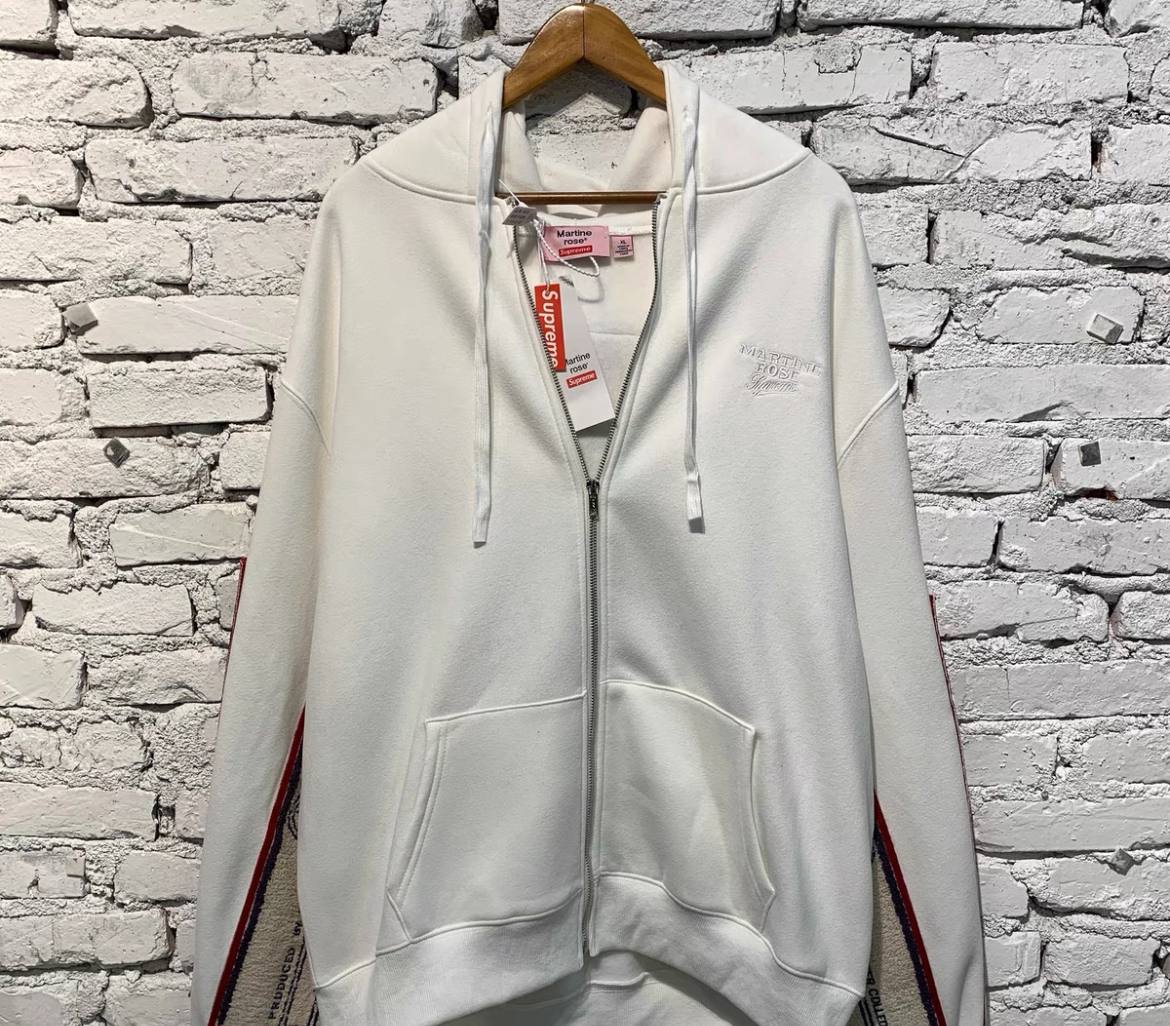 SUPREME MARTIN ROSE TOWEL ZIP HOODIE