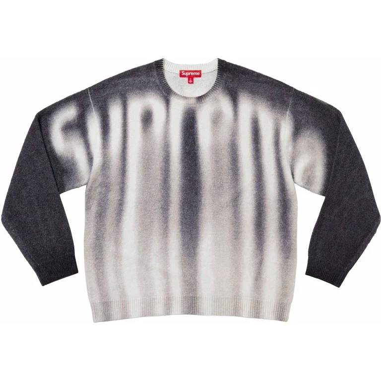 SUPREME BLURRED LOGO SWEATER