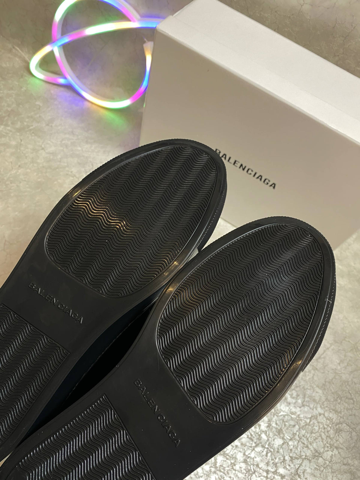 BALENCIAGA ARENA BLACK HIGH SNEAKERS