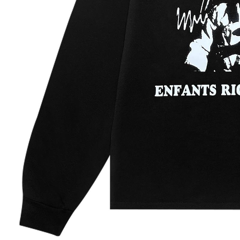 ENFANTS RICHES DEPRIMES ERD SHOCK THERAPY LONG SLEEVE HOODIE