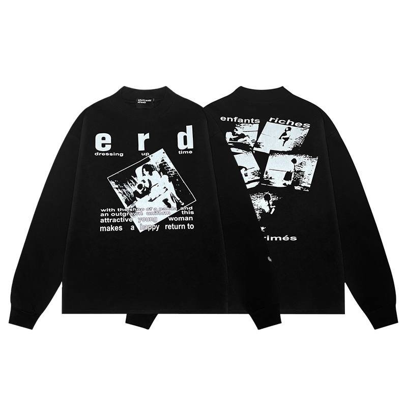ENFANTS RICHES DEPRIMES ERD SCHOOL DAYS LONG SLEEVE HOODIE