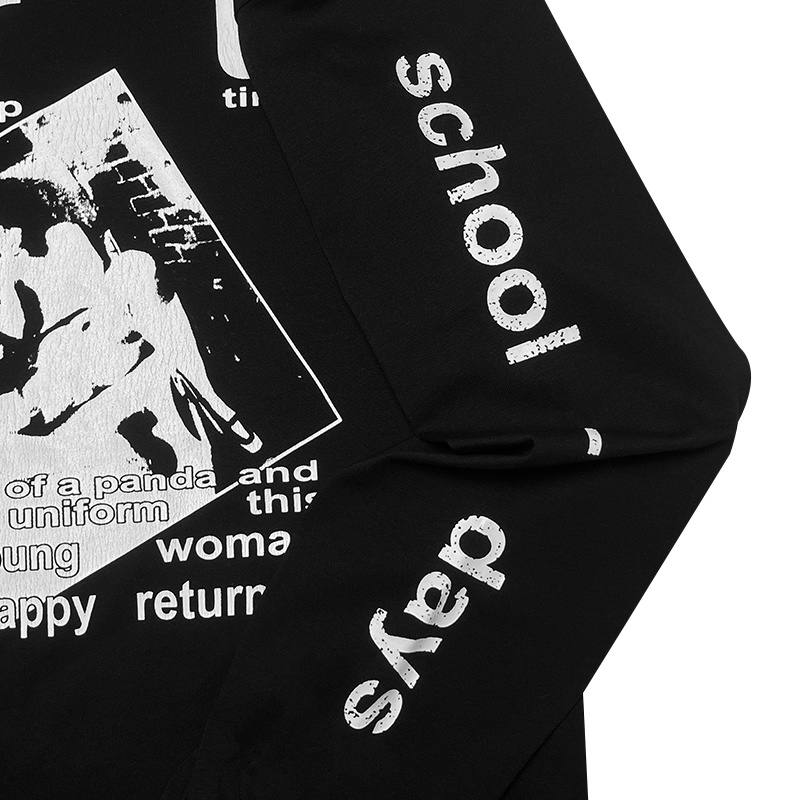 ENFANTS RICHES DEPRIMES ERD SCHOOL DAYS LONG SLEEVE HOODIE