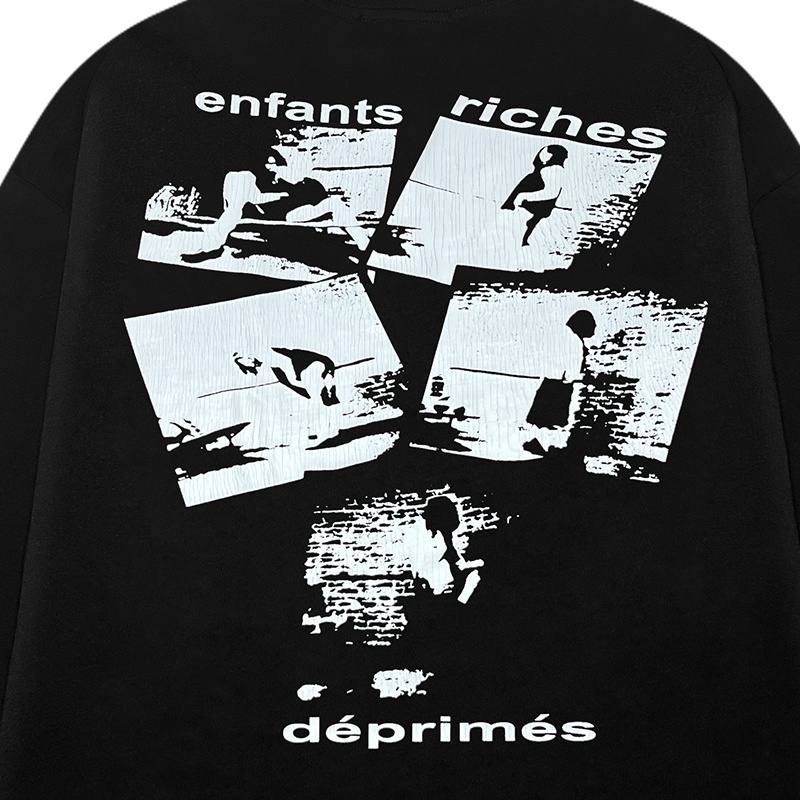 ENFANTS RICHES DEPRIMES ERD SCHOOL DAYS LONG SLEEVE HOODIE