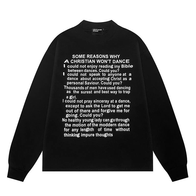 ENFANTS RICHES DEPRIMES ERD LONG SLEEVE HOODIE