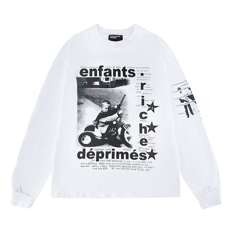 ENFANTS RICHES DEPRIMES ERD MY UNDERGROUND LONG SLEEVE HOODIE