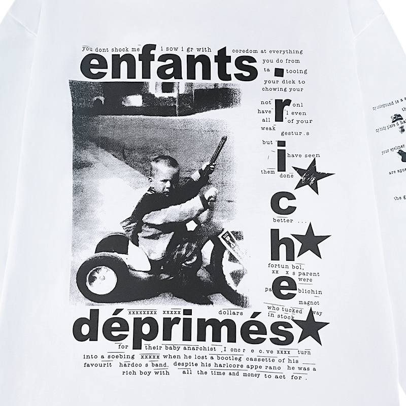 ENFANTS RICHES DEPRIMES ERD MY UNDERGROUND LONG SLEEVE HOODIE
