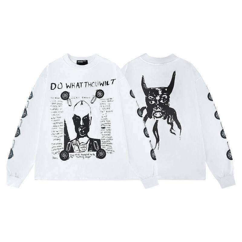 ENFANTS RICHES DEPRIMES ERD DO WHAT THOU WILT LONG SLEEVE HOODIE