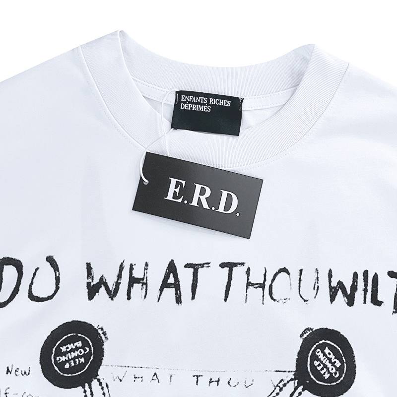 ENFANTS RICHES DEPRIMES ERD DO WHAT THOU WILT LONG SLEEVE HOODIE