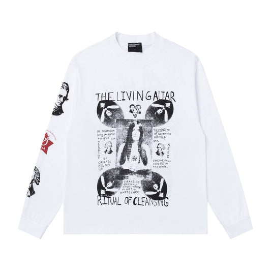 ENFANTS RICHES DEPRIMES ERD THE LIVING ALTAR LONG SLEEVE HOODIE