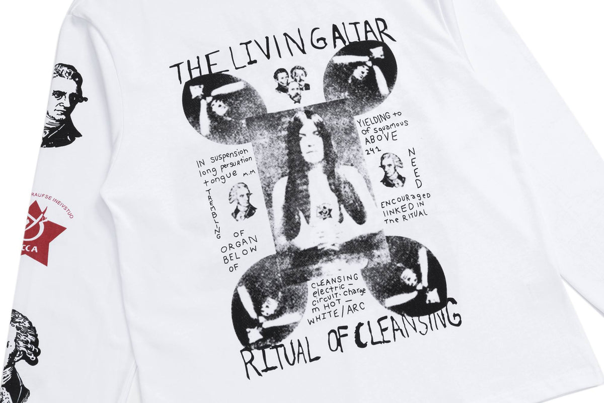 ENFANTS RICHES DEPRIMES ERD THE LIVING ALTAR LONG SLEEVE HOODIE
