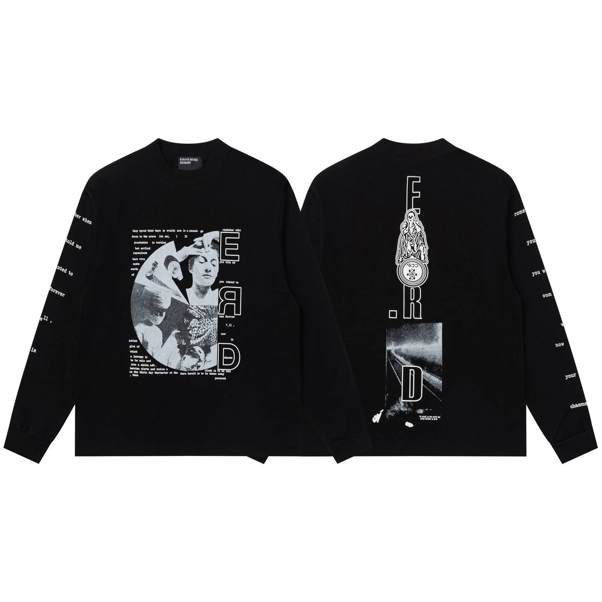ENFANTS RICHES DEPRIMES ERD REMEMBER WHEN LONG SLEEVE HOODIE