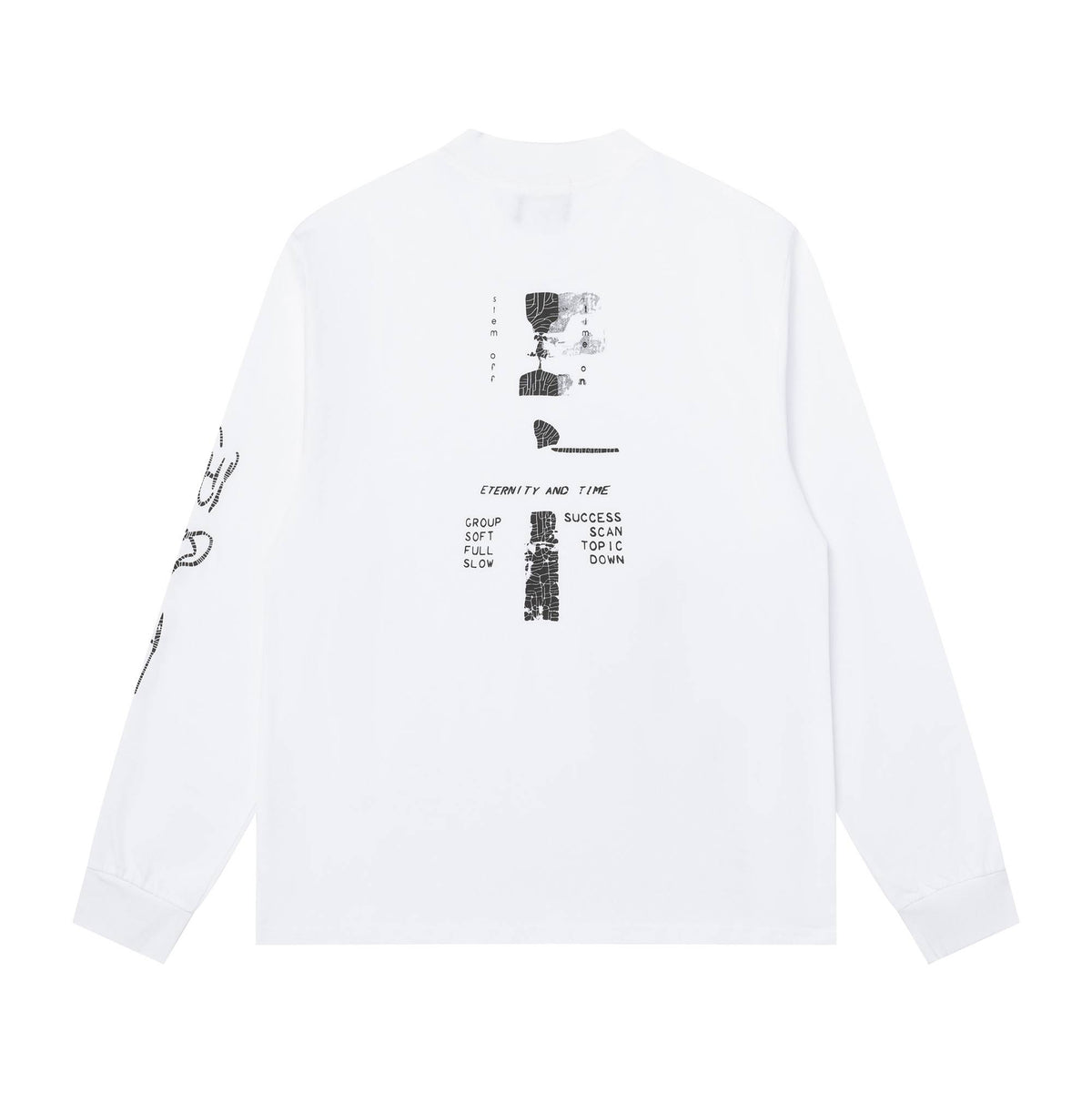 ENFANTS RICHES DEPRIMES ERD ETERNITY AND TIME LONG SLEEVE HOODIE
