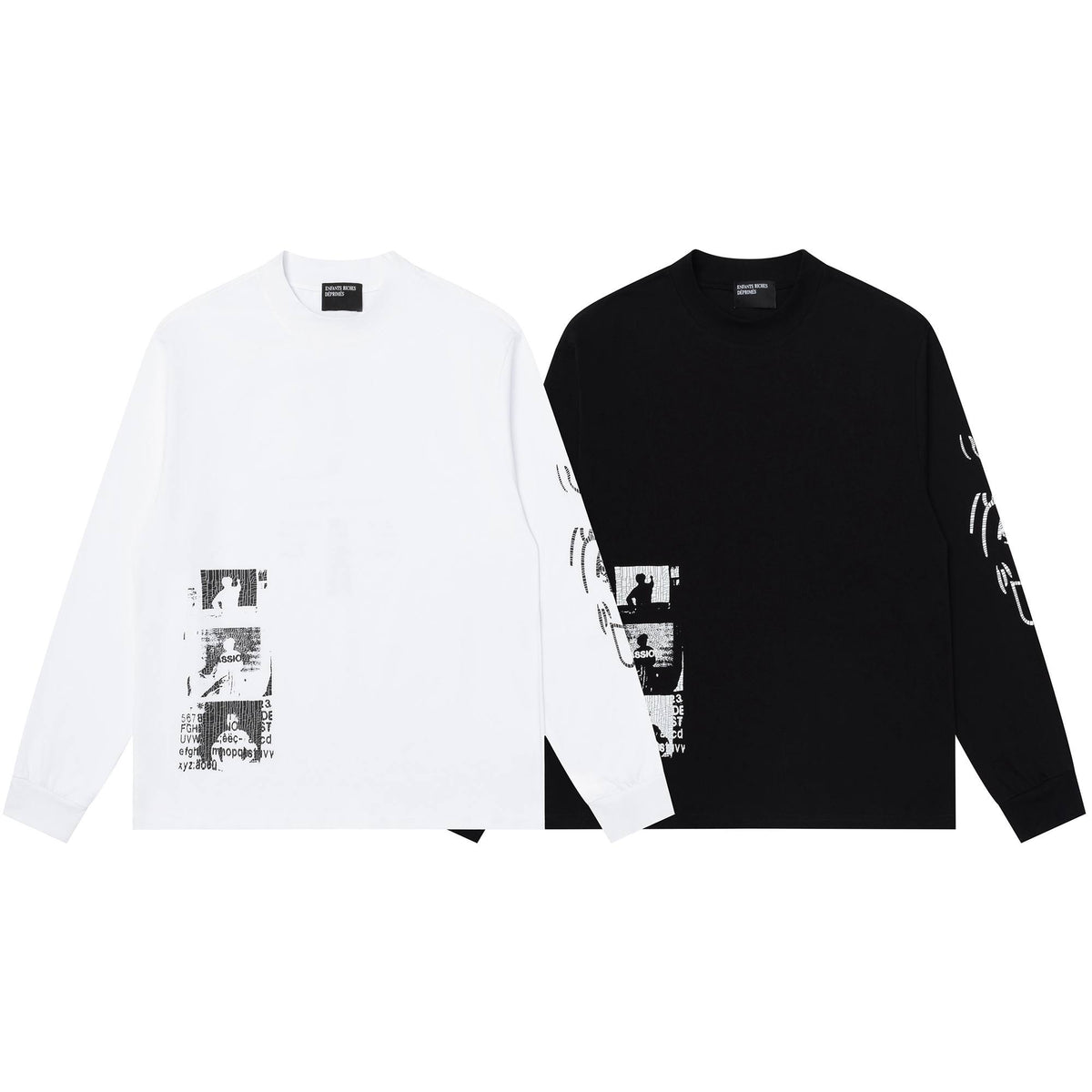 ENFANTS RICHES DEPRIMES ERD ETERNITY AND TIME LONG SLEEVE HOODIE