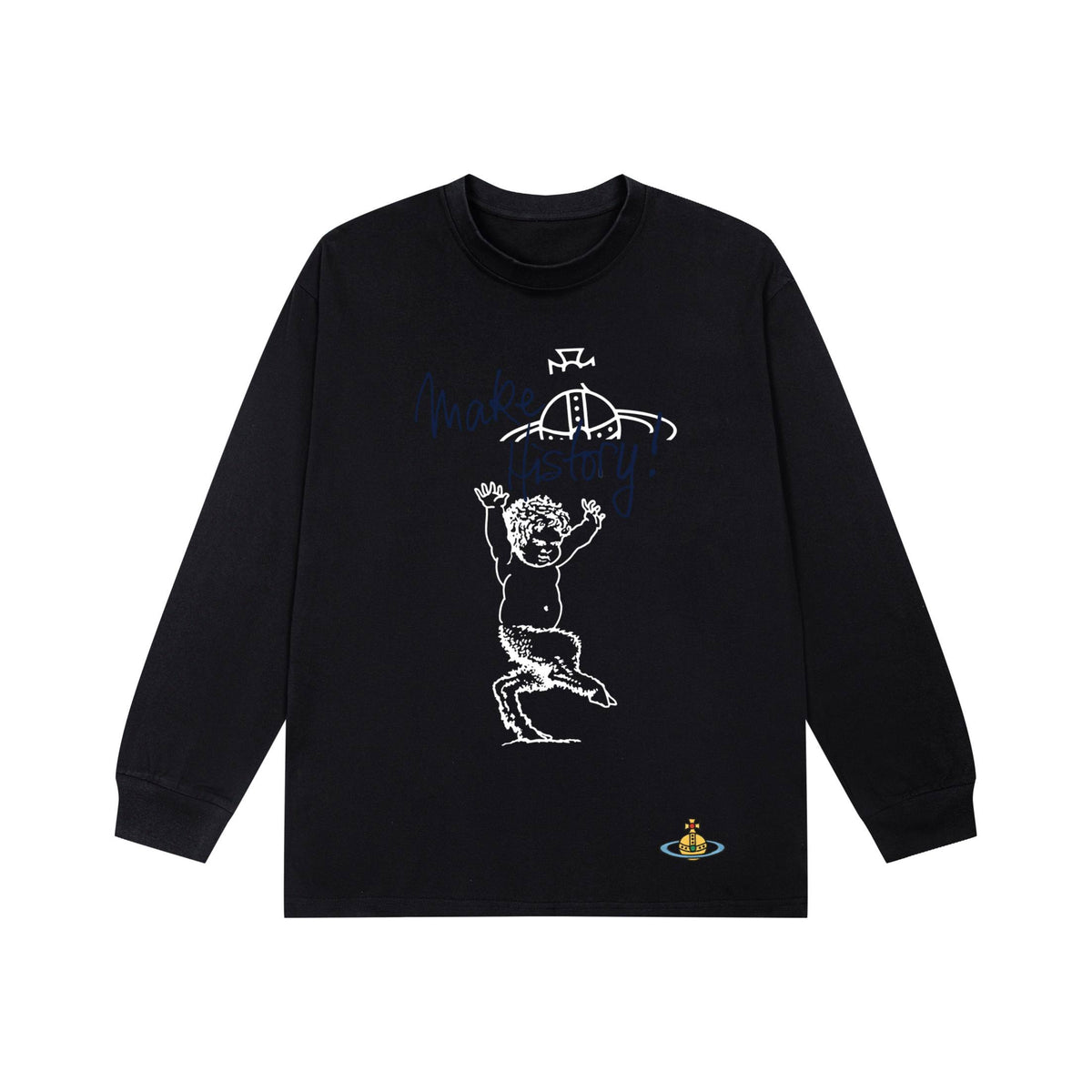 VIVIENNE WESTWOOD MAKE HISTORY LONG SLEEVE HOODIE