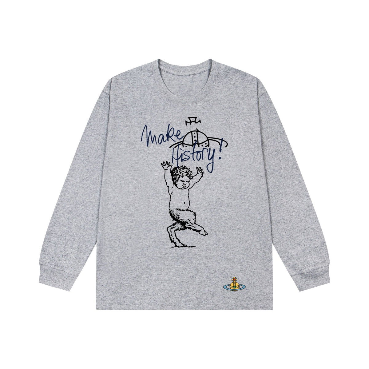 VIVIENNE WESTWOOD MAKE HISTORY LONG SLEEVE HOODIE