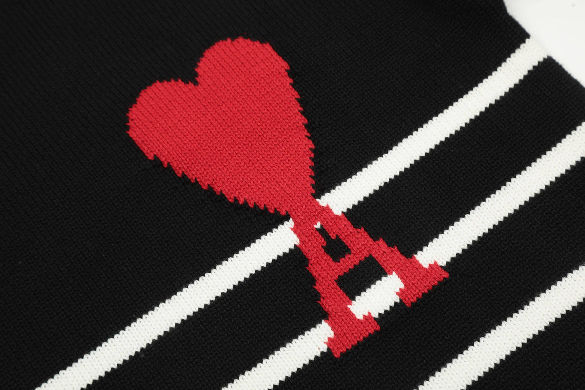 AMI PARIS AMI DE COEUR SWEATER