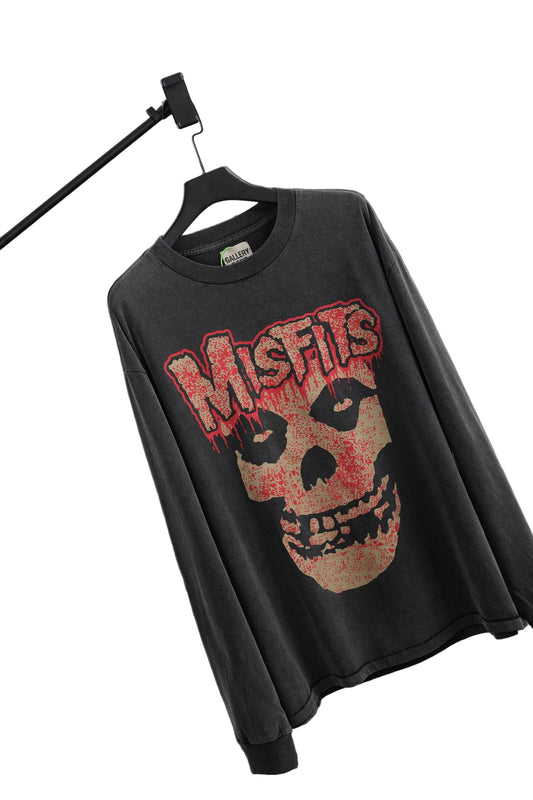 GALLERY DEPT MISFITS LONG SLEEVE HOODIE