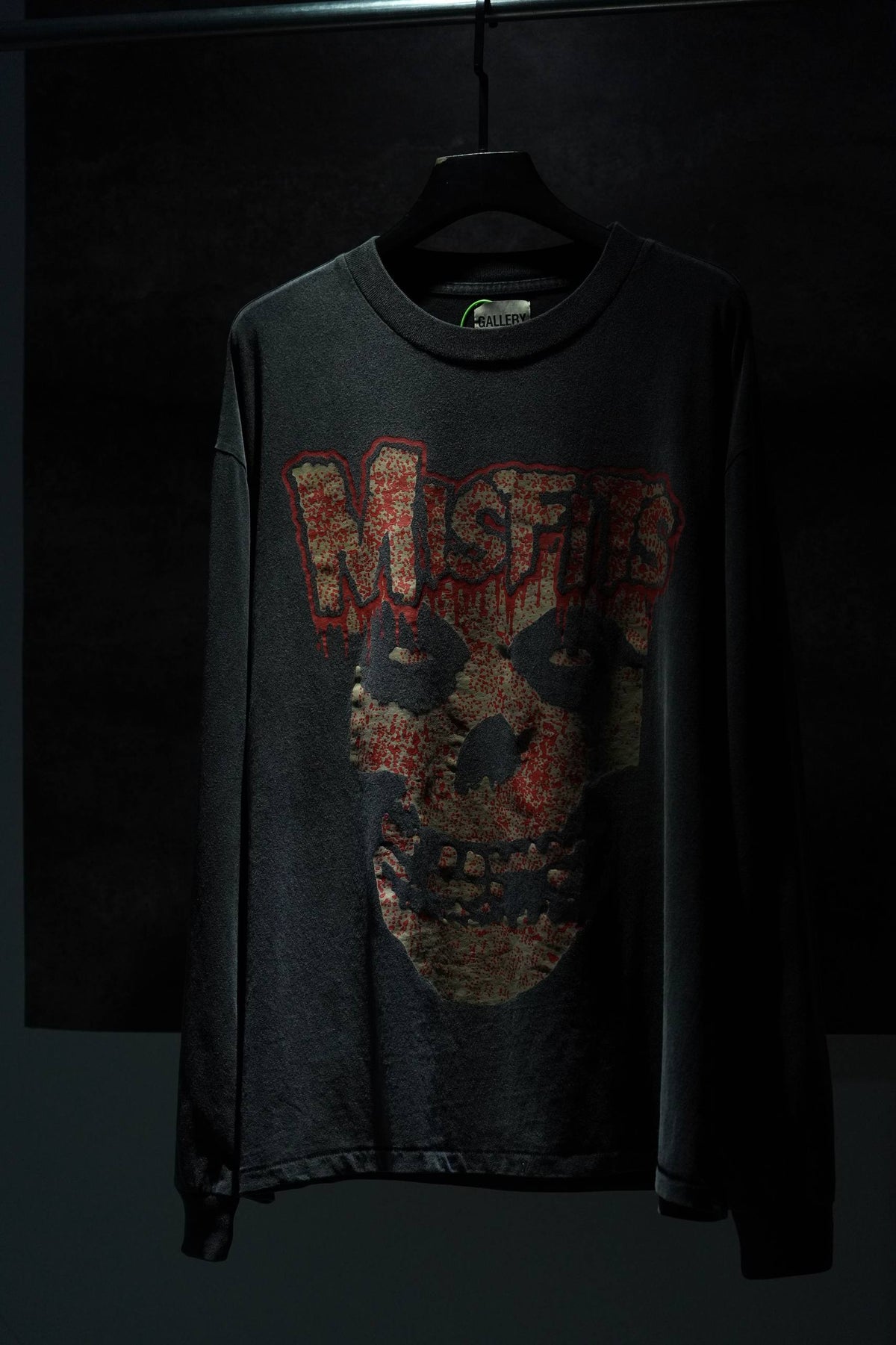 GALLERY DEPT MISFITS LONG SLEEVE HOODIE