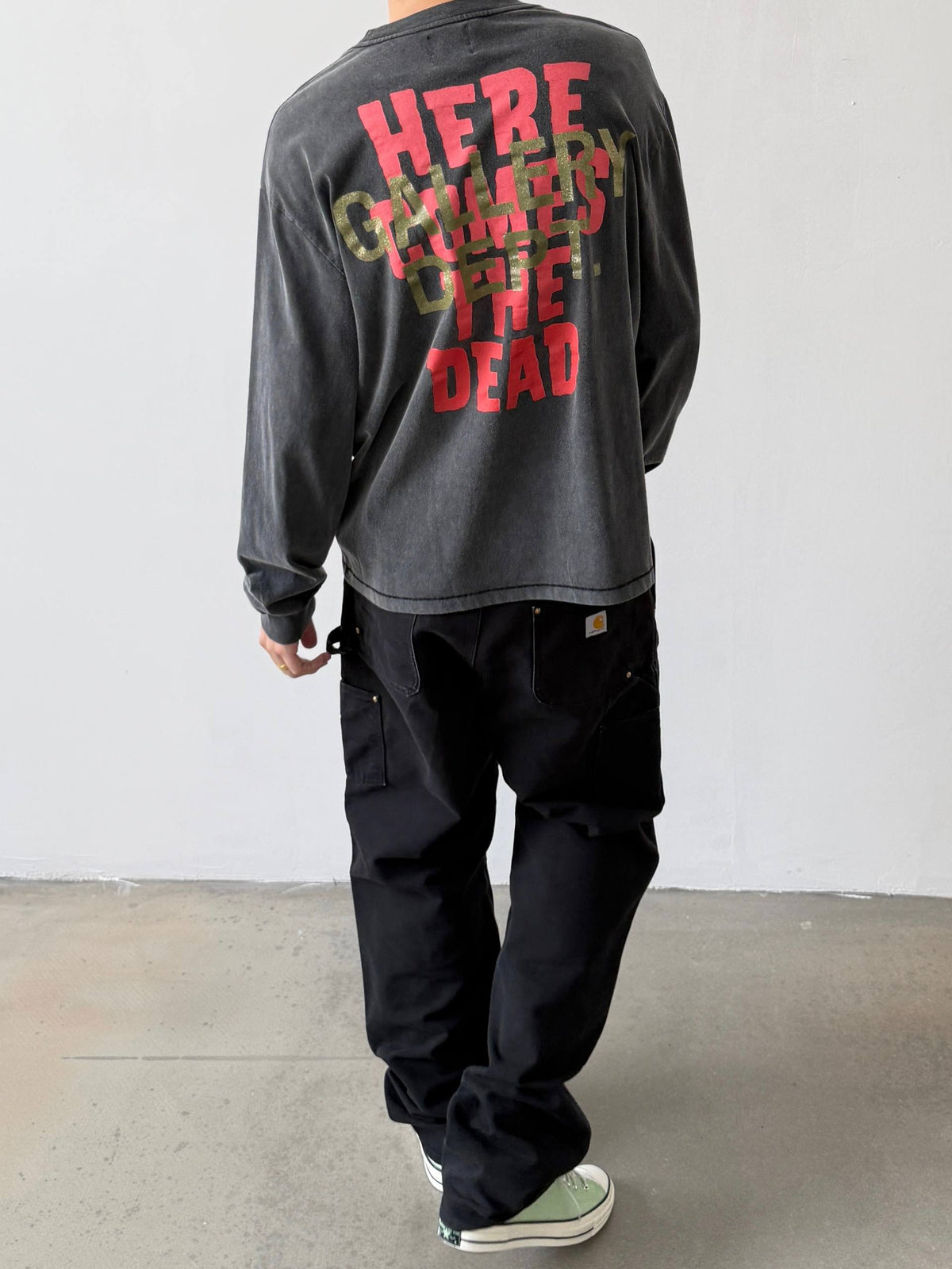 GALLERY DEPT MISFITS LONG SLEEVE HOODIE
