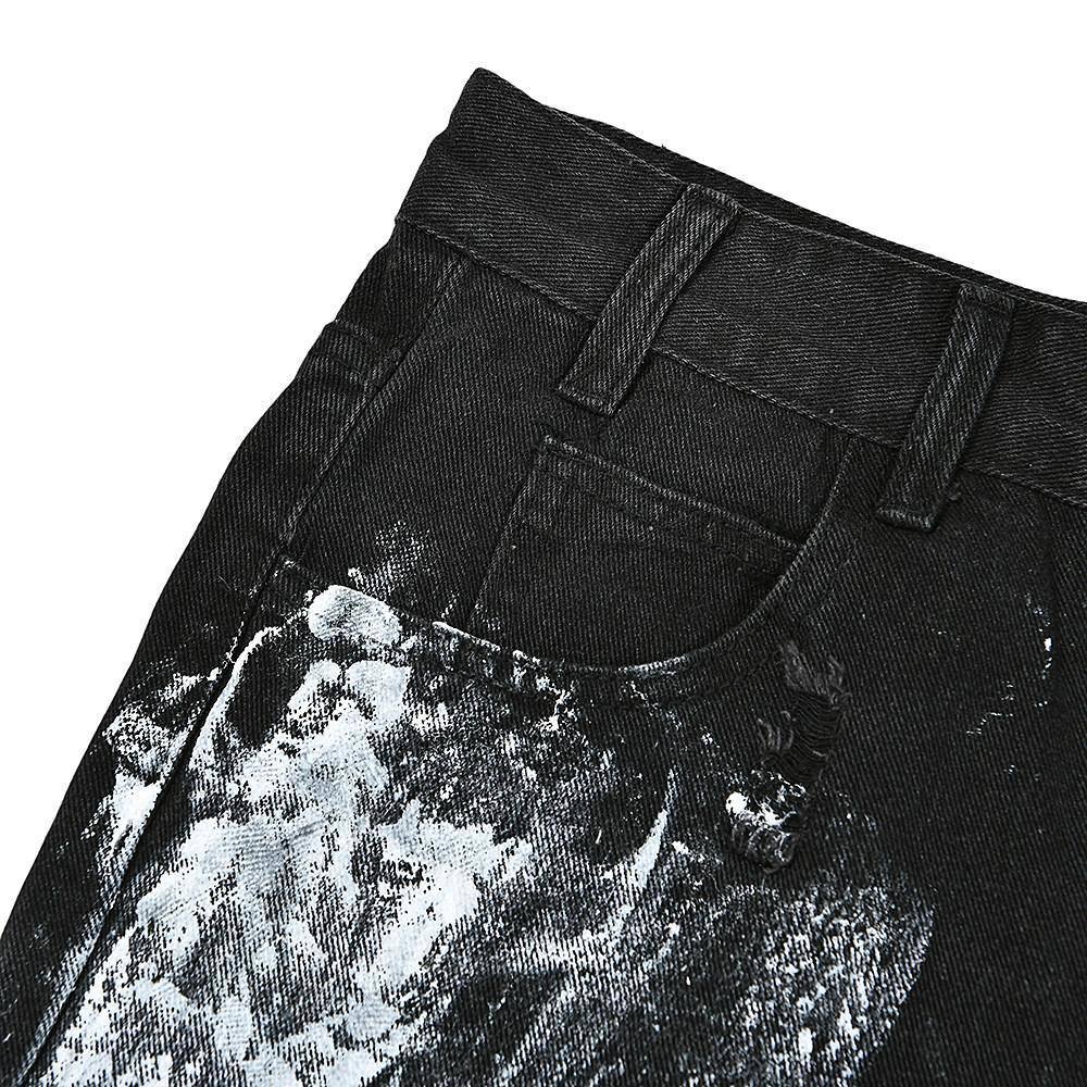 GALLERY DEPT WASHED JEANS