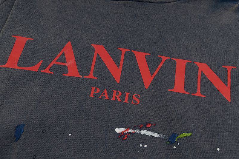 LANVIN GALLERY DEPT LOGO HOODIE