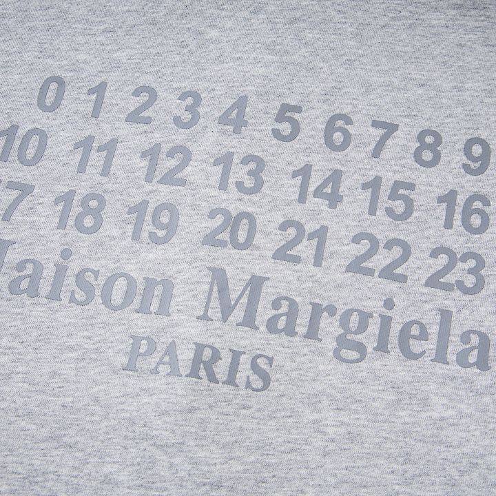 MAISON MARGIELA PARIS MM6 LOGO ZIP UP HOODIE
