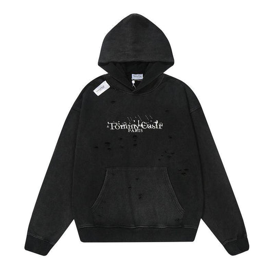 MAISON MARGIELA TOMMY CASH DESTROYED HOODIE