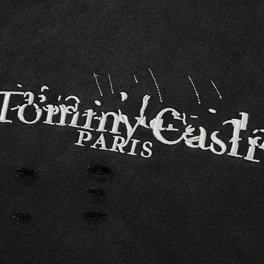 MAISON MARGIELA TOMMY CASH DESTROYED HOODIE