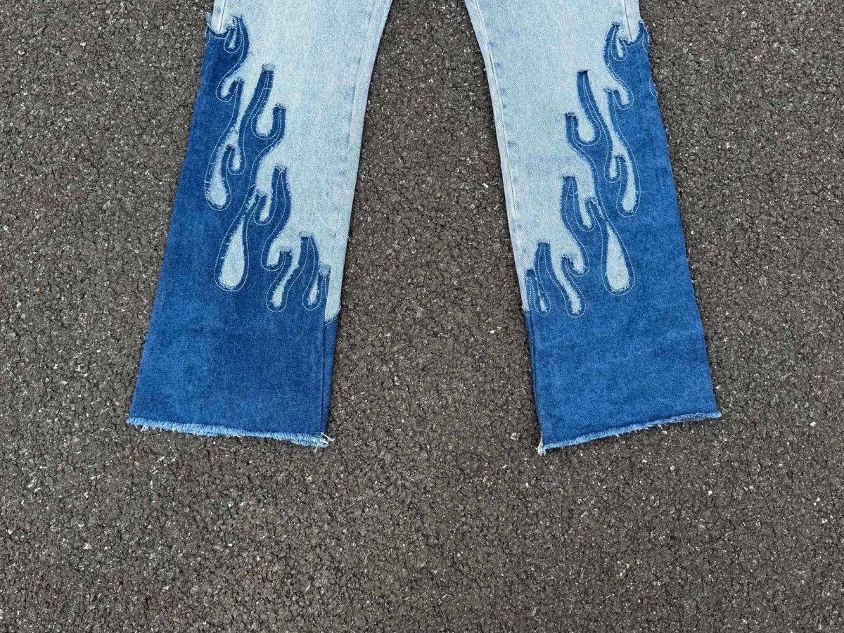 GALLERY DEPT LA BLVD FLARE INDIGO JEANS
