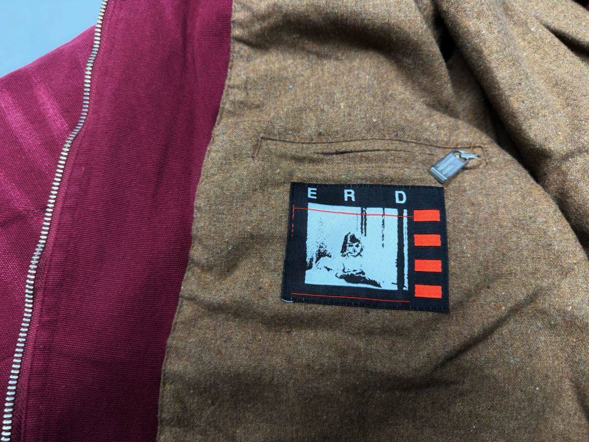 AW24 ENFANTS RICHES DEPRIMES ERD FACES BLANKET LINED WORK JACKET