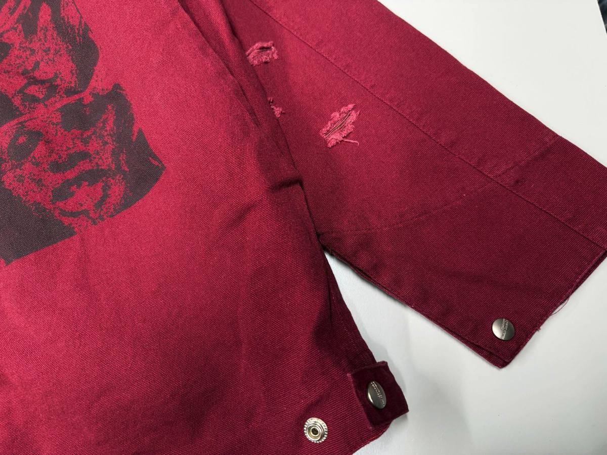 AW24 ENFANTS RICHES DEPRIMES ERD FACES BLANKET LINED WORK JACKET