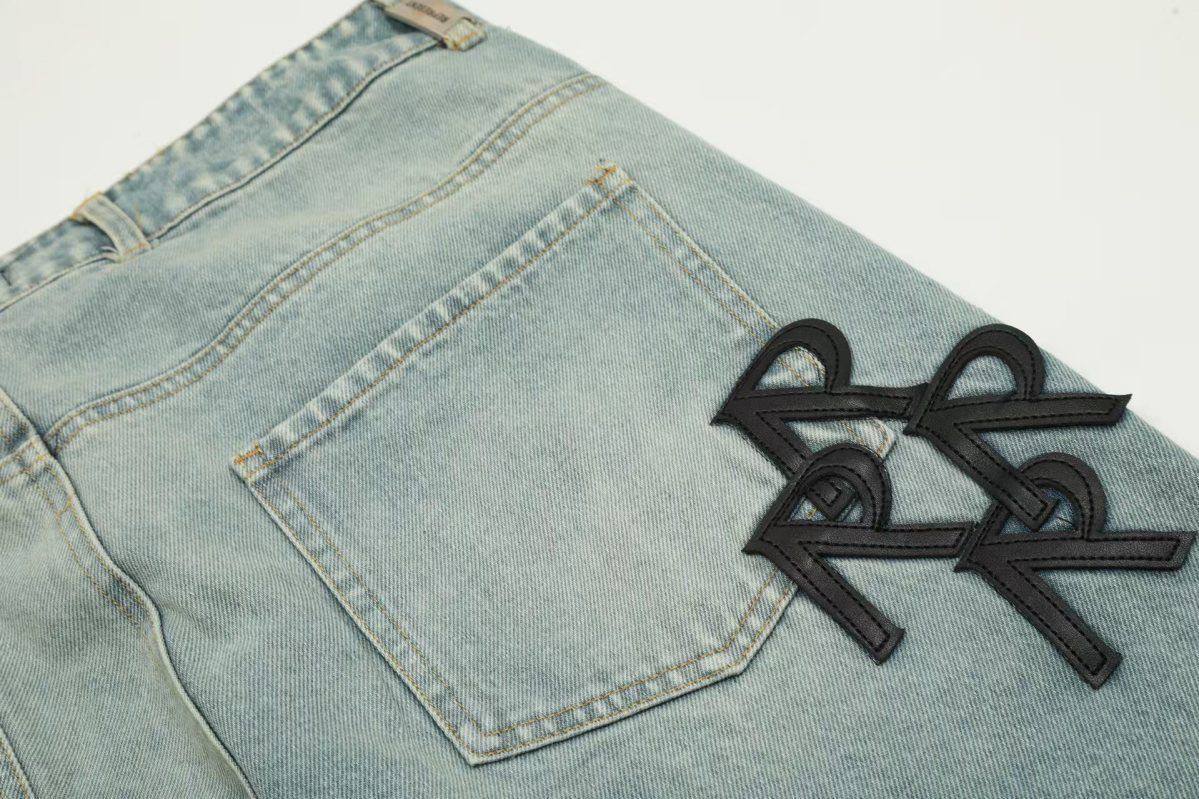 REPRESENT INITIAL BAGGY DENIM