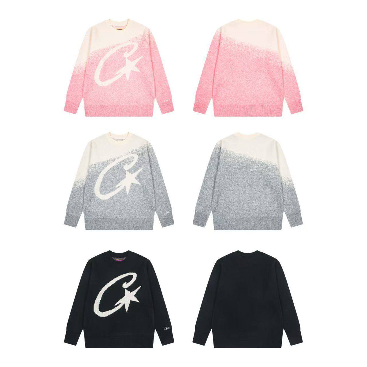 CORTEIZ C STAR MOHAIR KNIT SWEATER