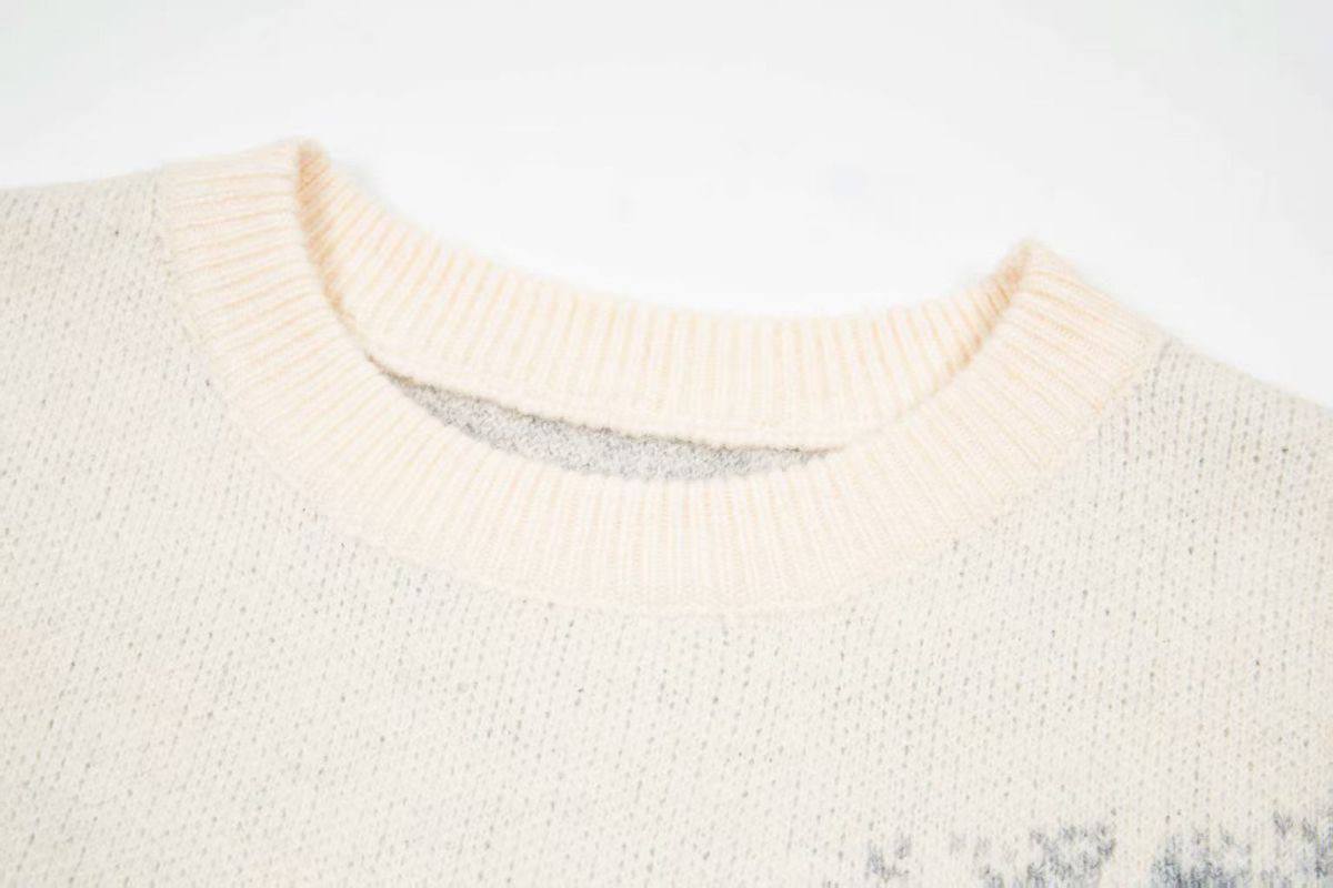 CORTEIZ C STAR MOHAIR KNIT SWEATER