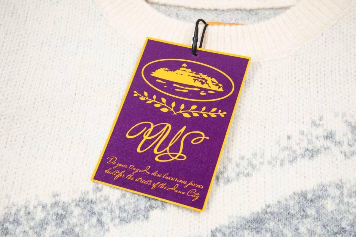 CORTEIZ C STAR MOHAIR KNIT SWEATER