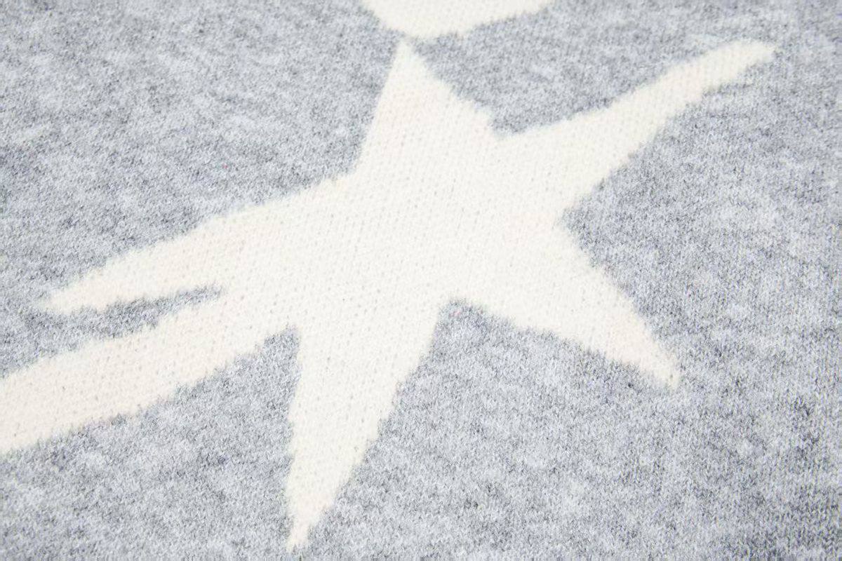 CORTEIZ C STAR MOHAIR KNIT SWEATER