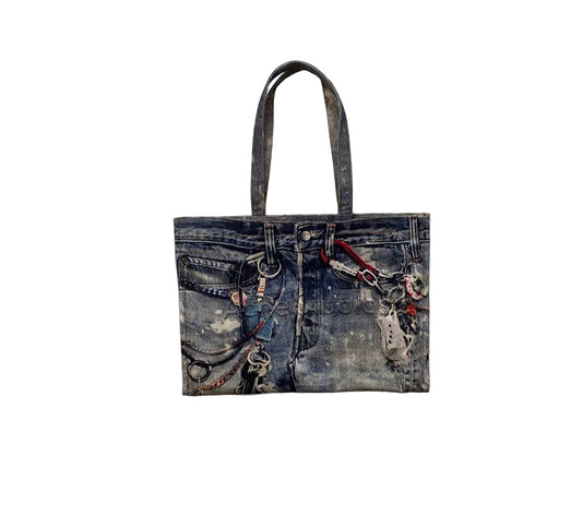 ACNE STUDIOS PRINTED TOTE BAG