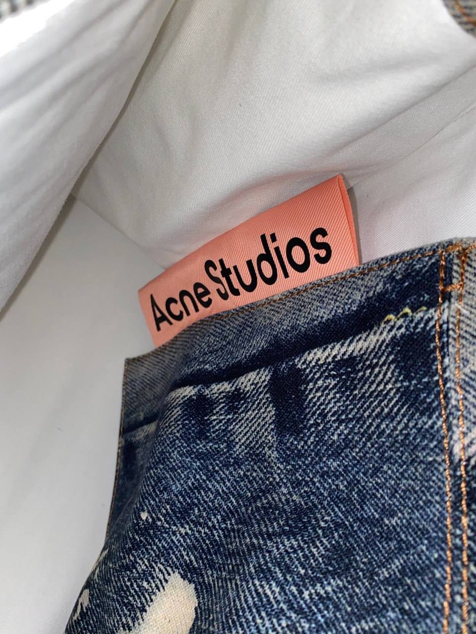 ACNE STUDIOS PRINTED TOTE BAG