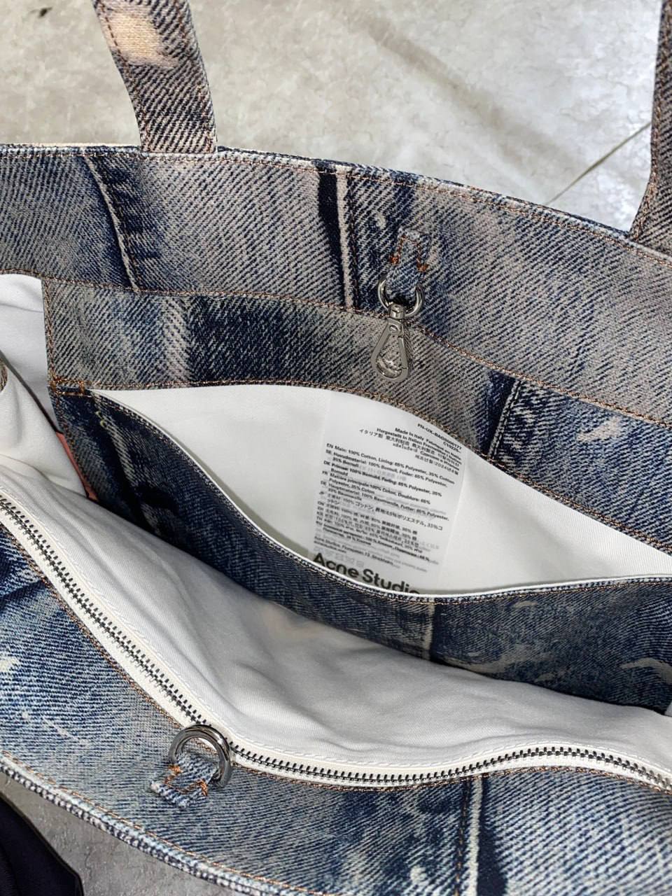 ACNE STUDIOS PRINTED TOTE BAG