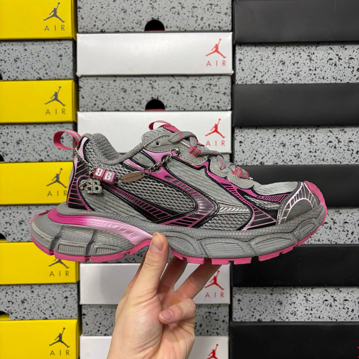 BALENCIAGA 3XL PINK SNEAKERS
