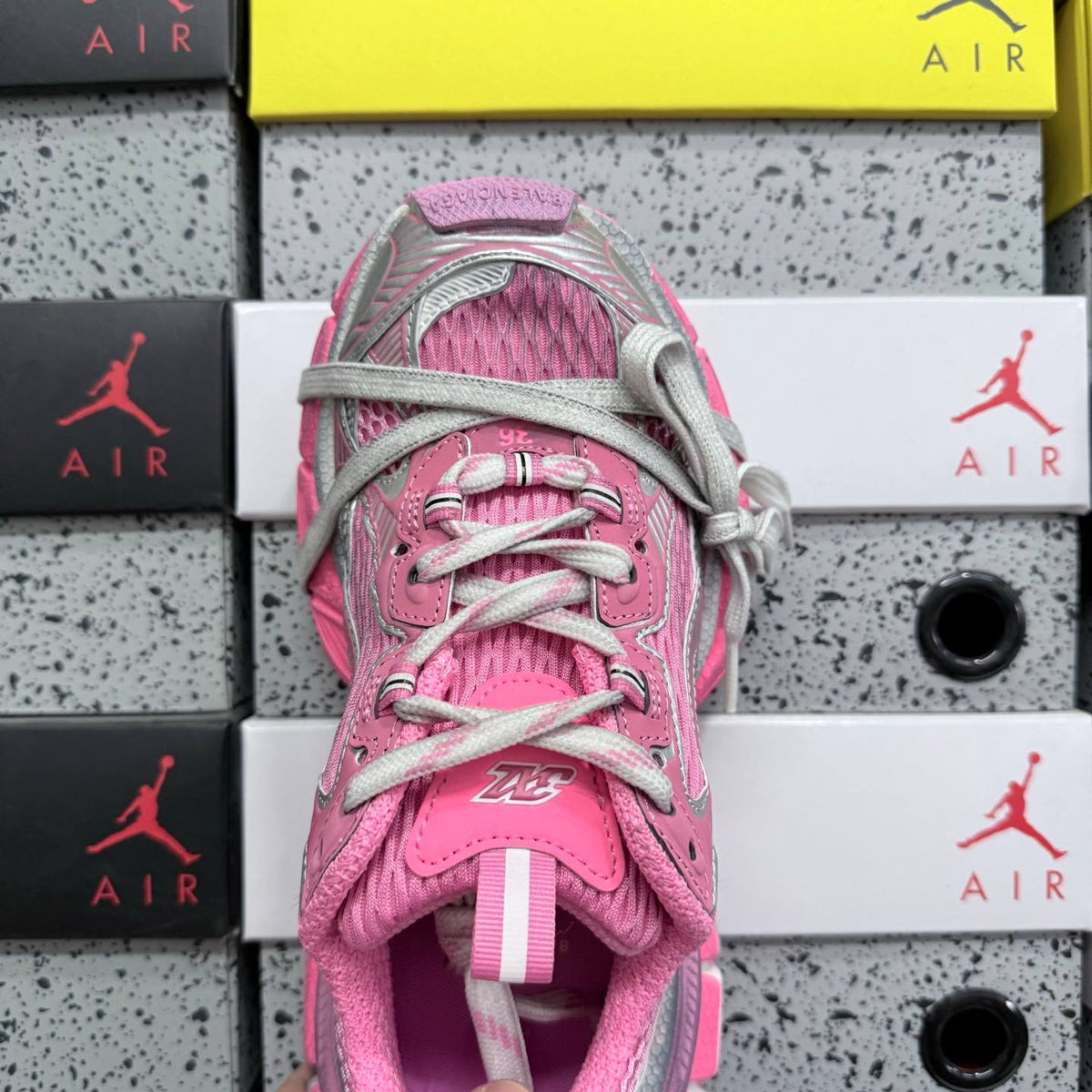 BALENCIAGA 3XL PINK SNEAKERS