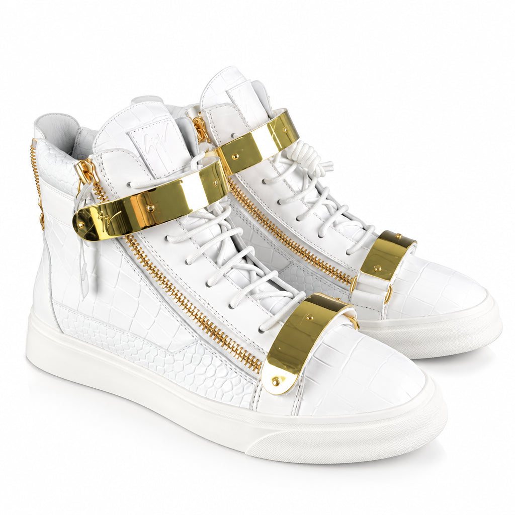 GIUSEPPE ZANOTTI WHITE SNEAKERS