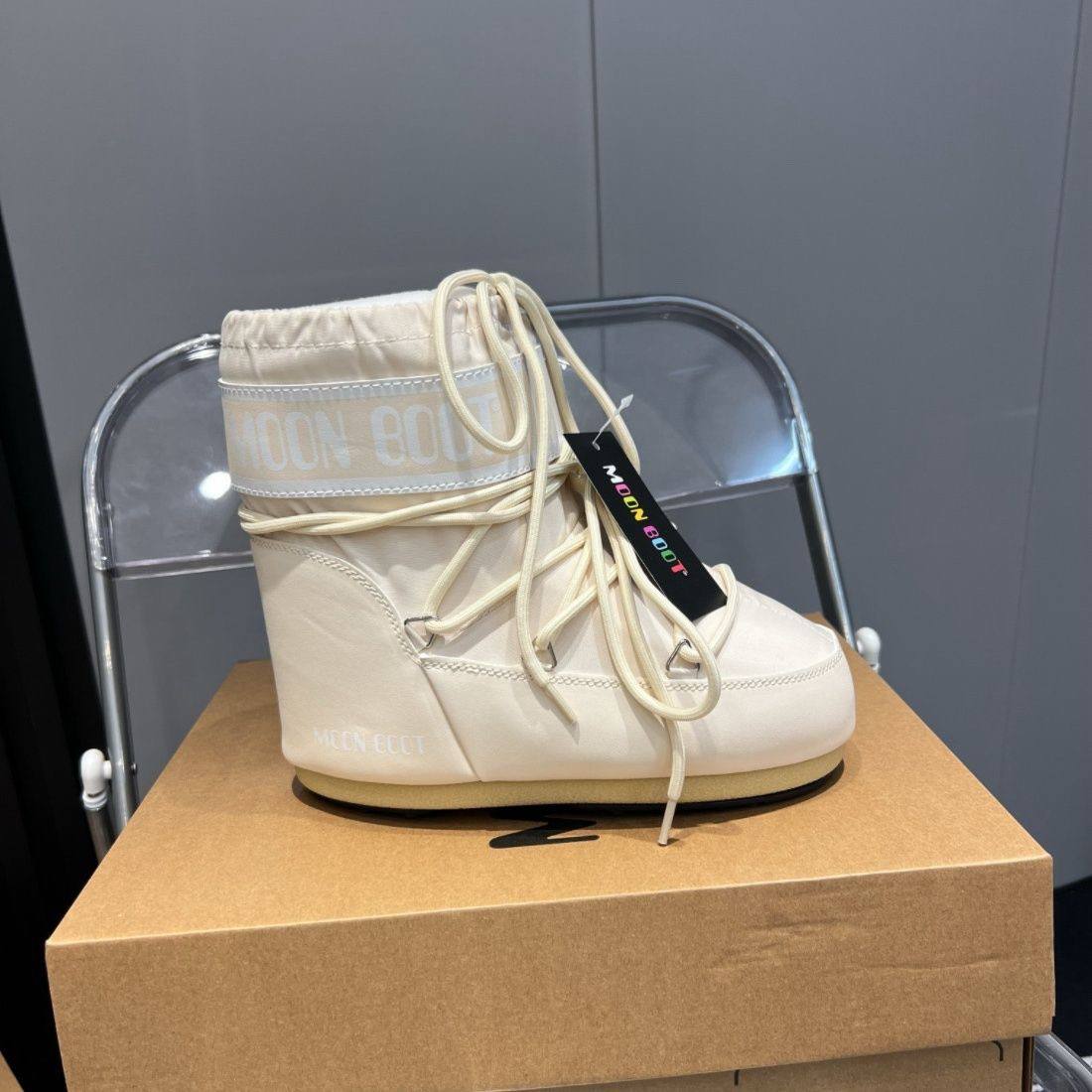 MOON BOOT MB ICON LOW GLANCE SNEAKERS