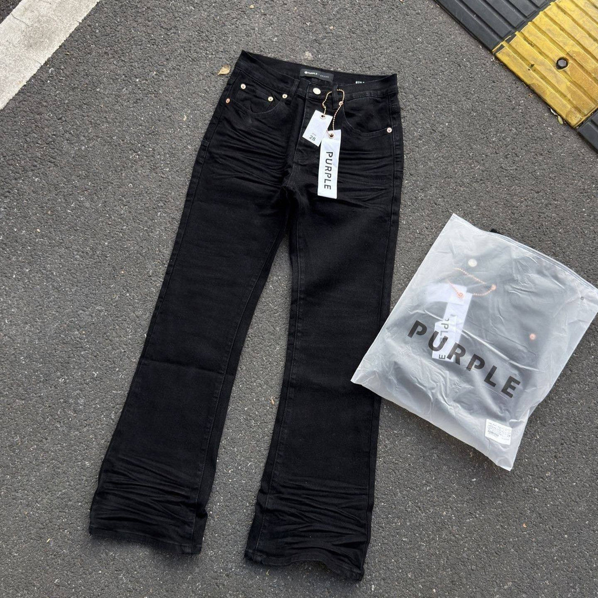 PURPULE BRAND BLACK JEANS