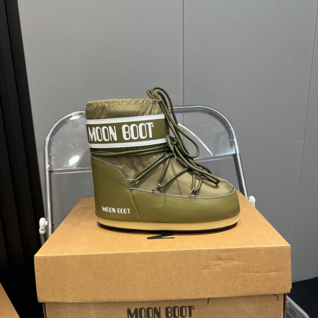 MOON BOOT MB ICON LOW GLANCE SNEAKERS
