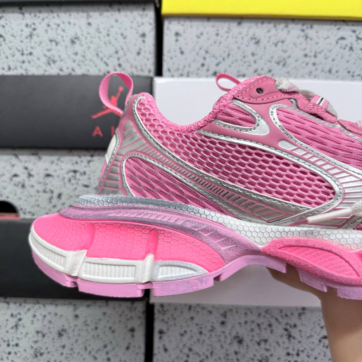 BALENCIAGA 3XL PINK SNEAKERS