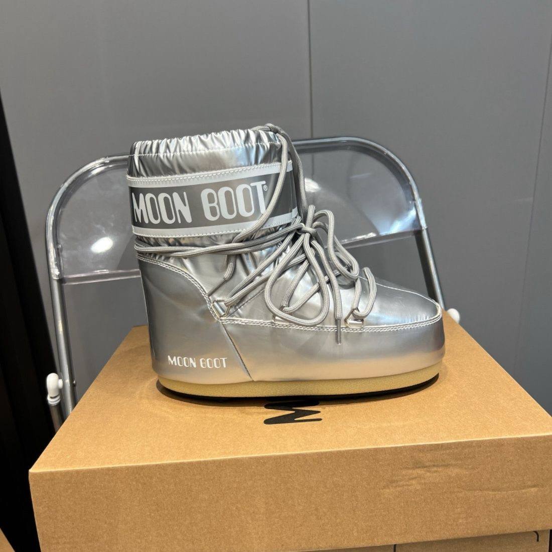 MOON BOOT MB ICON LOW GLANCE SNEAKERS